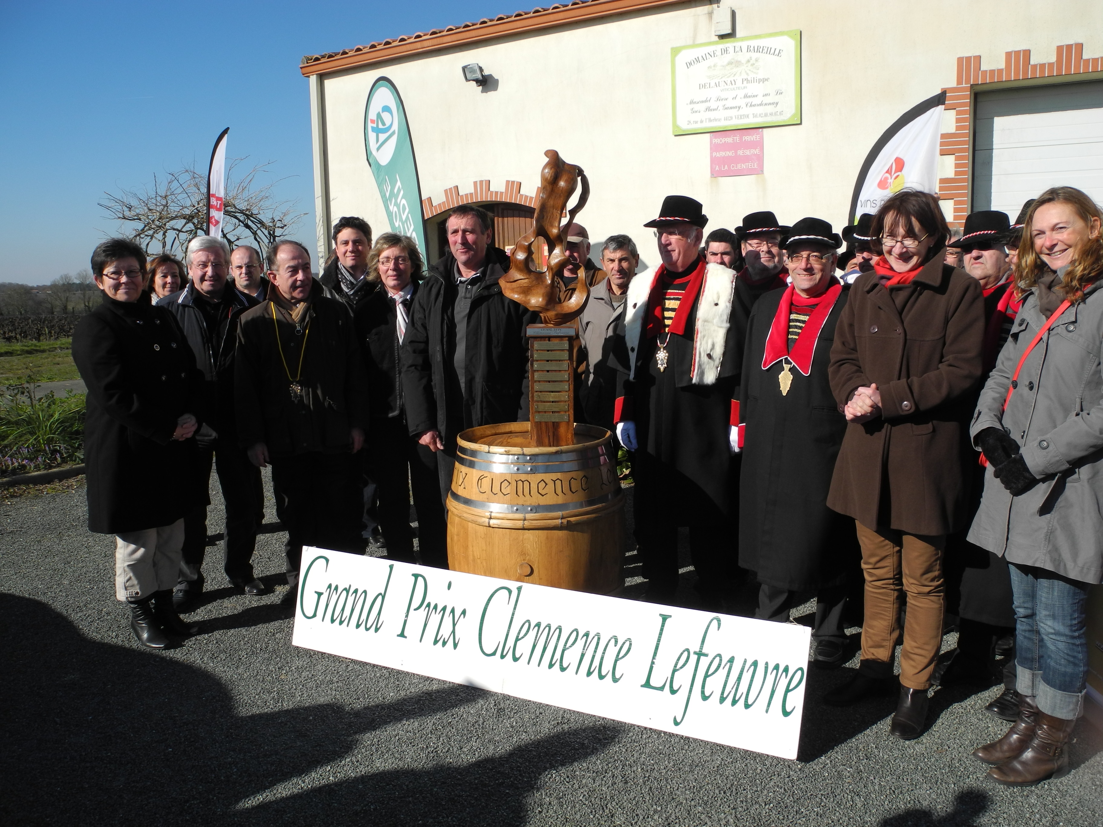 Muscadet : Le Prix Clémence Lefeuvre attribué à un viticulteur vertavien