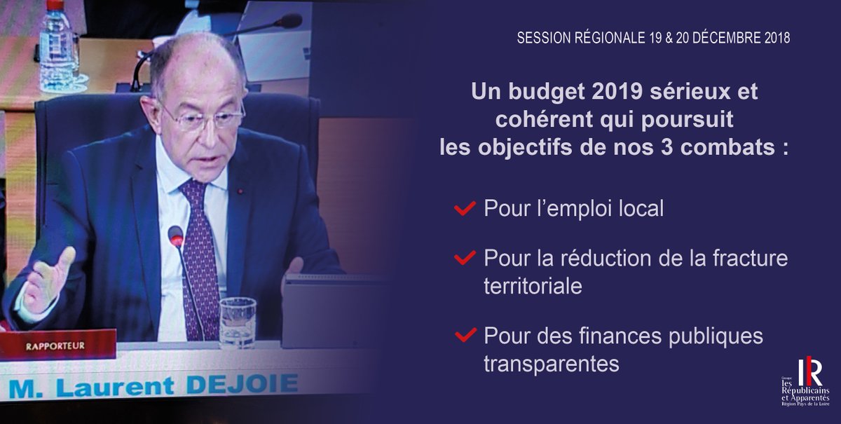 Budget primitif 2019 à la région