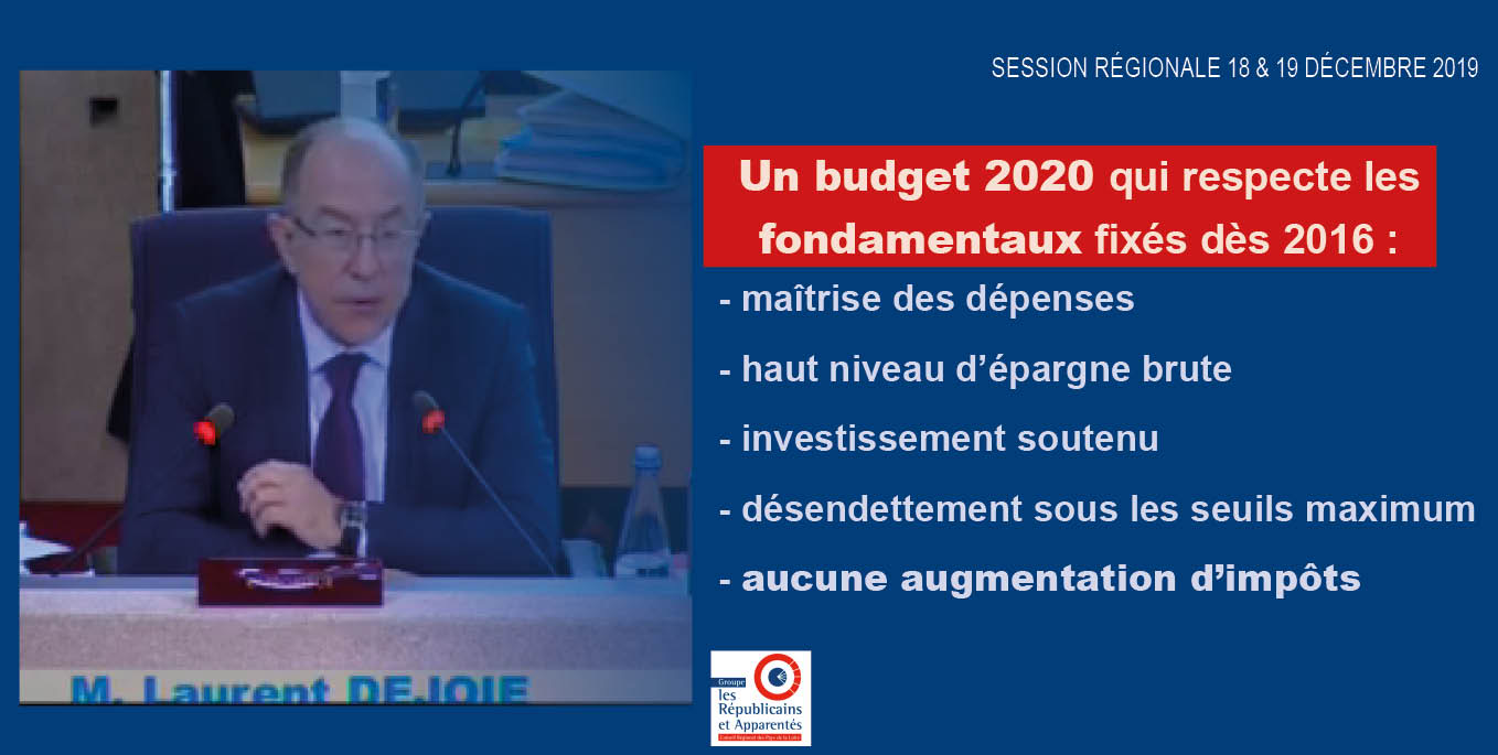 Budget primitif 2020 à la région Pays de la Loire